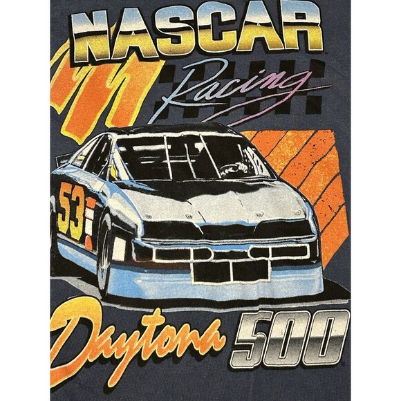 Youth NASCAR Racing Daytona 500 T-Shirt Freeze Brand NWOT Size Small Retro - Picture 2 of 3